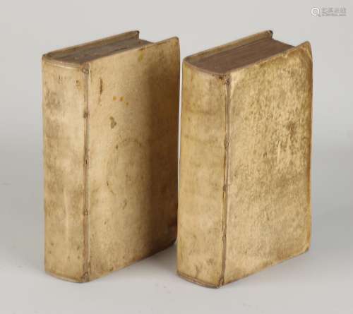 Two 17th century Hebrew Bibles
