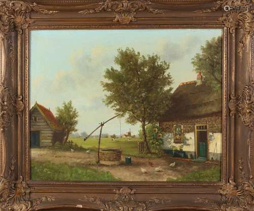 A. Torringa, Farm with well