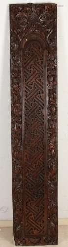 Carved Chinese panel