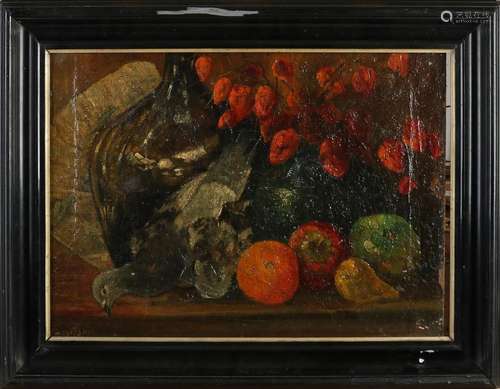 PG van Os, Still life with fruit