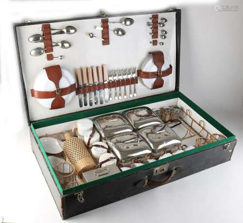 Large Picnic Suitcase, 1930