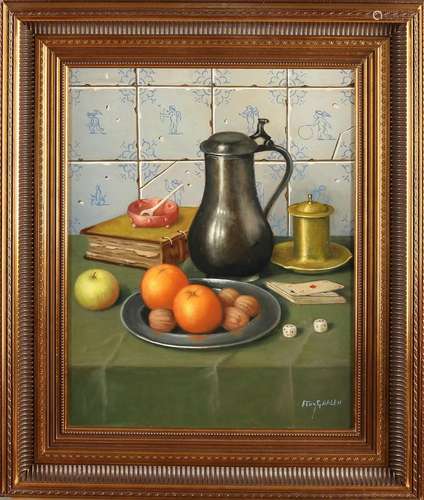 F. van Gaalen, Still life