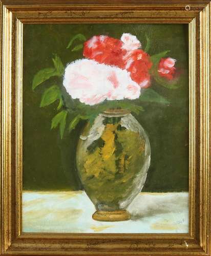 Willy B., Vase with flowers