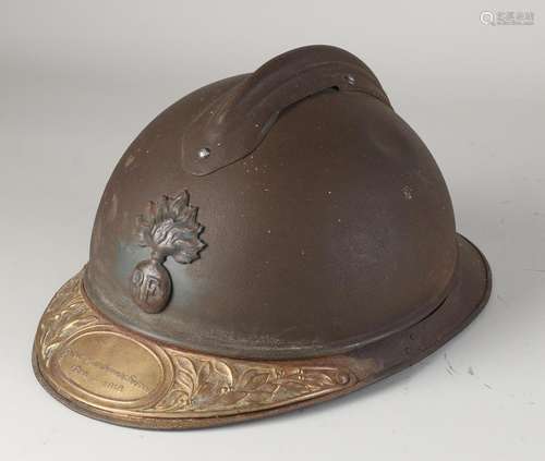 Antique Belgian or French helmet