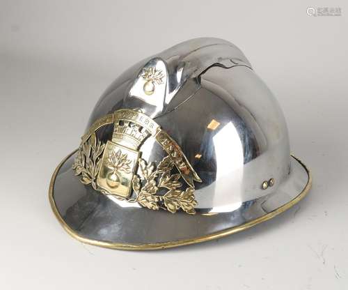 Old fire helmet