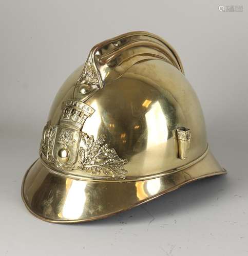 Old fire helmet