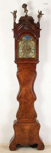 18th century Hague longcase watch, H 260 cm.