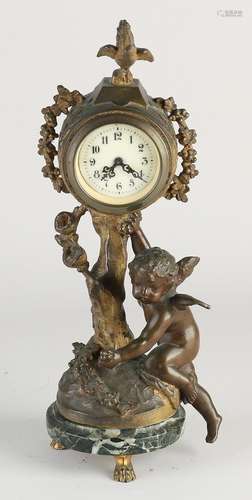 Antique desk clock, 1900