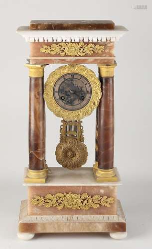 French portal clock, 1830