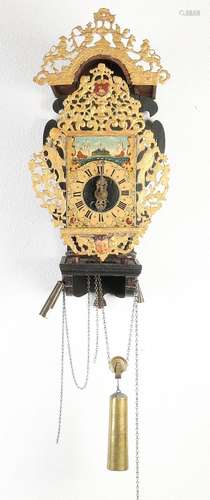 18th century Frisian chair clock