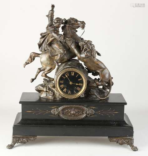 Antique French mantel clock, 1880