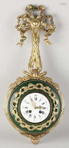 French wall clock, 1870