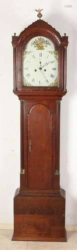 Antique English grandfather clock, 1800