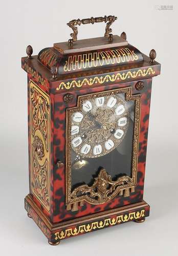 Boulle style table clock