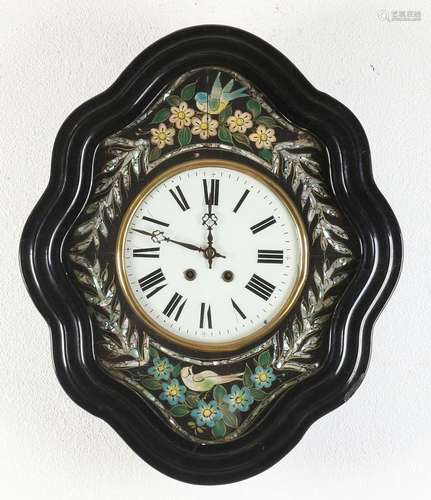 French wall clock (ox eye)