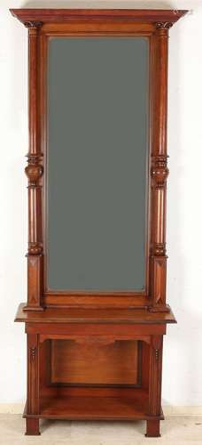 German mirror with console, 1890