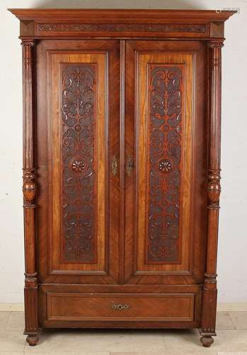 Antique Gründerzeit cupboard, 1880