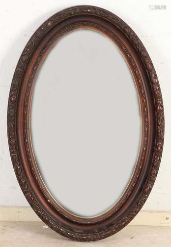 Oval mirror