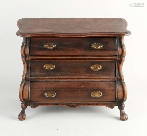 Miniature chest of drawers