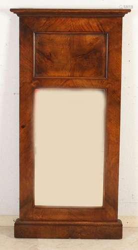 Biedermeier mirror, H 110 x W 55 cm.