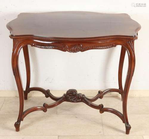 Table with carving