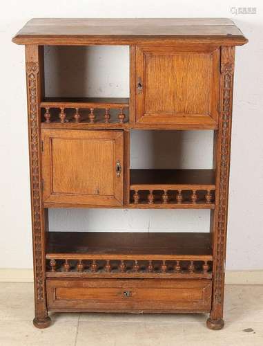 Oak floor cabinet