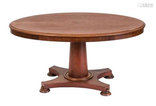 English oval table, 1860