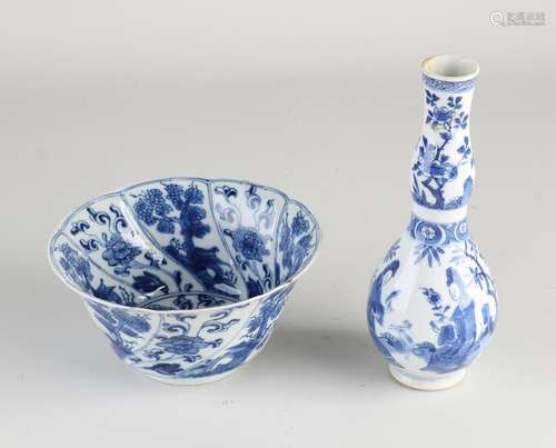 Two parts Chinese porcelain