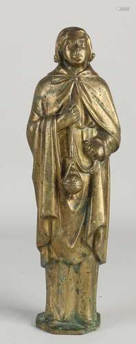 Gilded bronze figure