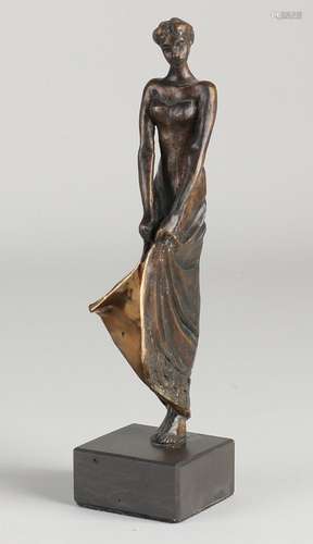 Modern bronze figure