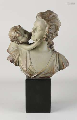 Antique bust, 1900