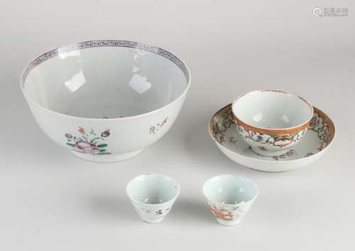 Five parts Chinese porcelain