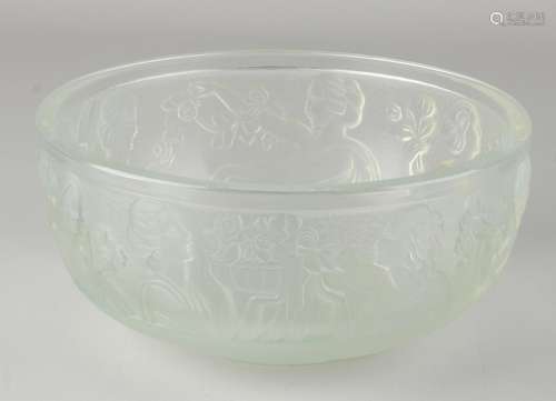 French crystal glass Sabino Paris bowl Ø 19.5 cm.