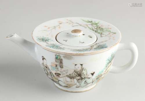 19th century Chinese teapot, Ø 10.5 cm.