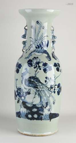 Chinese vase, H 59 cm.