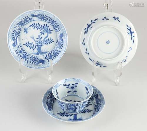 Lot Chinese Kang Xi porcelain (4x)