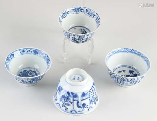 Four Chinese cups