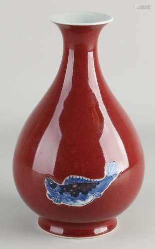Chinese vase, H 20 cm.
