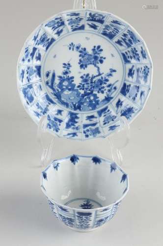18th century Chinese cup + saucer