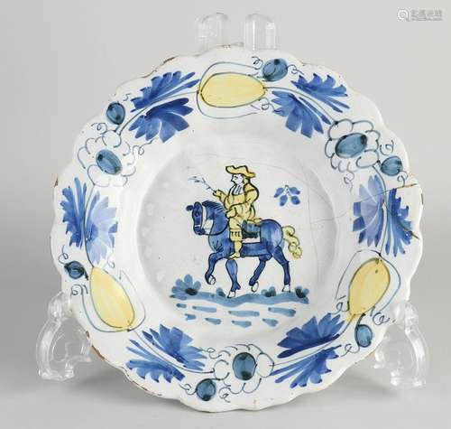 Delft plate Ø 21.7 cm.