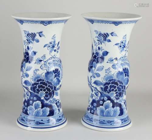 Two Porceleyne Fles vases