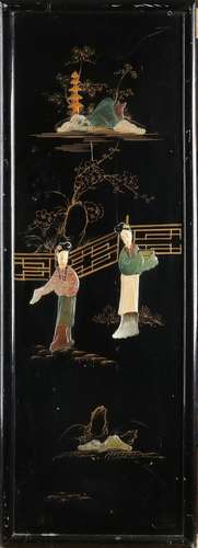 Japanese lacquer panel, 1930