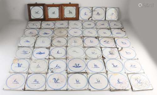 Lot of tiles (50 pcs.)