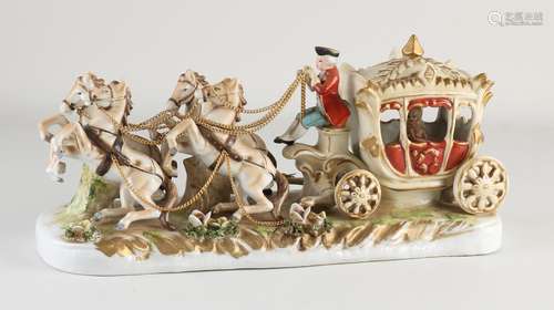 Porcelain carriage