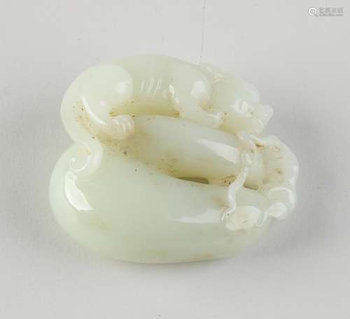 Chinese jade cutting piece