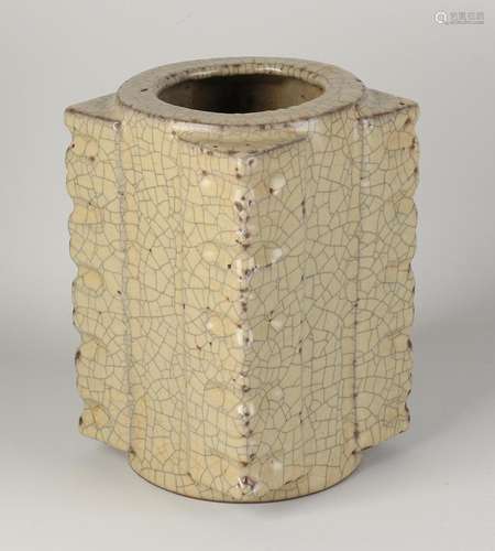 Square Chinese vase