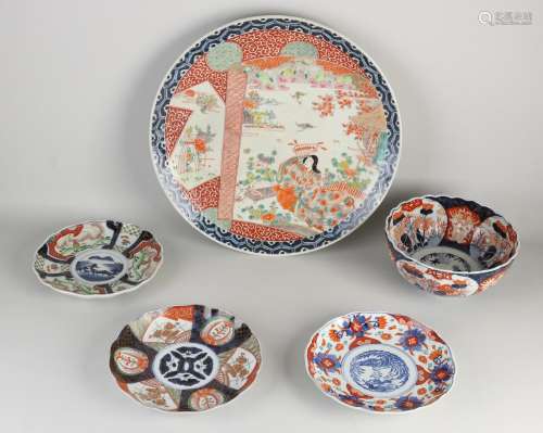 Lot of Japanese porcelain (5x)
