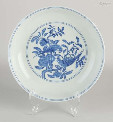 Chinese plate Ø 20.5 cm.