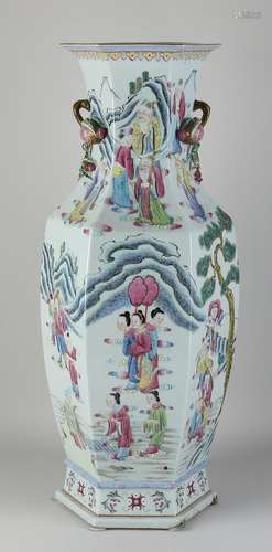 Chinese vase, H 60.5 cm.