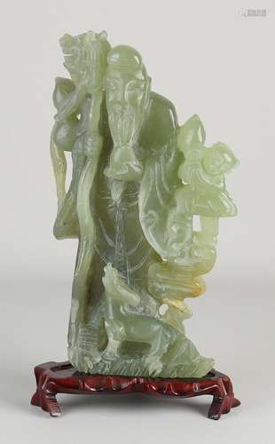 Chinese jade figure